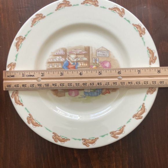 Bunnykins plate and bowl set - Picture 6 of 8